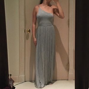 Grey Jersey Maxi Dress